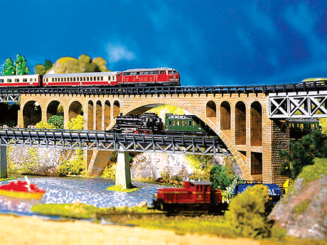 Stone Arch Bridge -- 8-5/8 x 7/8"  22 x 2.5cm
