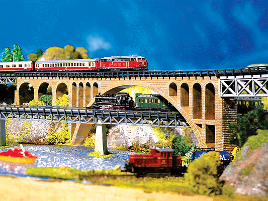 Stone Arch Bridge -- 8-5/8 x 7/8"  22 x 2.5cm