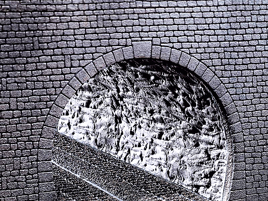 Tunnel Tube -- Rock Structure