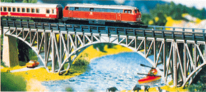 Deck Arch Bridge -- 8-5/8"  22cm