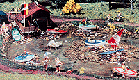 Swimming Pond w/Accessories