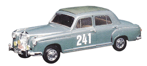 Automobile Memory Cars Mercedes-Benz -- 220 "Rally Monte Carlo 1956" (teal #241)