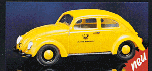 Automobile Volkswagen Beetle -- Post (yellow)