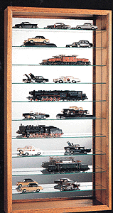 5 shelf display case