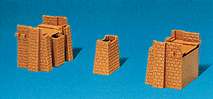 Stone Bridge Abutment set