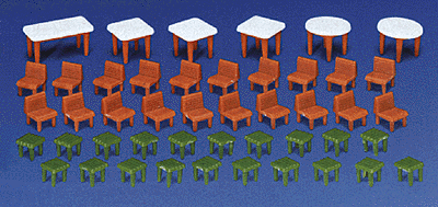 Assorted Tables & Chairs