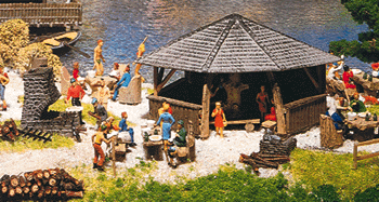 Mini-Scene -- Barbecue Site
