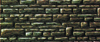 Embossed Panel Building Material -- Cut Stone (brown)