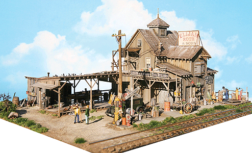 Elijah Roth & Sons - Kit (Laser-Cut Wood & Metal Castings) -- 9-1/2 x 11-1/2"  24.1 x 29.2cm