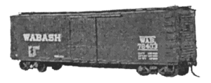 40' USRA Double-Sheathed Boxcar -- Less Decals