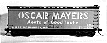37' Wood Meat Reefer -- Oscar Mayer