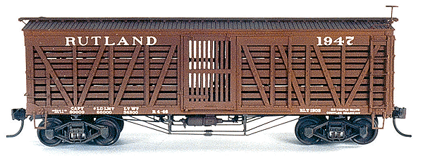 36' Single Deck Stock Car -- Rutland #1940-1999