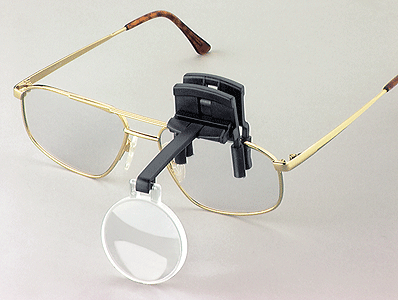 Monocular Clip-on Magnifier -- 4x