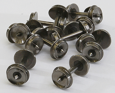 36" Metal Wheelset -- .526" Axle pkg(12)