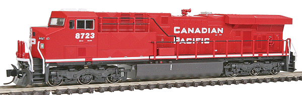 Diesel GE ES44AC w/3-Window Cab, Low Cab Number Boards, High Rear Light -- Canadian Pacific #8723