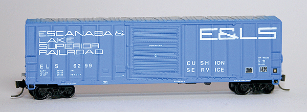 FMC 5347 Cuft Single Door Boxcar - Ready to Run -- Escanaba & Lake Superior #4