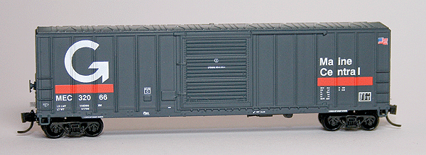FMC 5347 Single Door Boxcar -- Guilford #3 (gray, MEC)