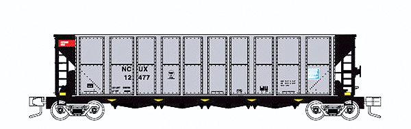Trinity RD-4 Hopper - Ready to Run -- NCUX (silver, black, red)