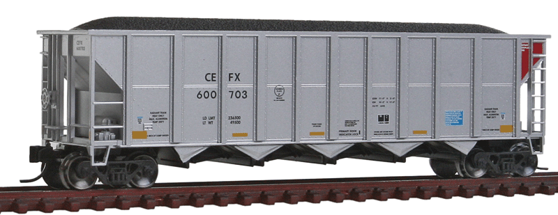 Trinity RD-4 Hopper 12-Pack - Ready to Run -- CEFX Set #2 (silver, red)