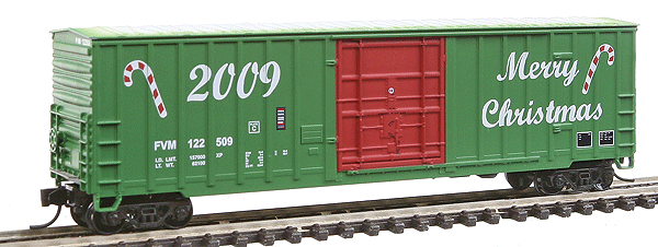 Soo Line 7 Post Boxcar -- 2009 Christmas