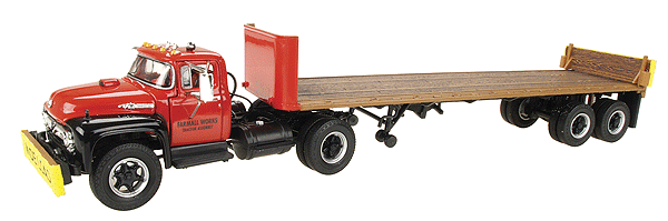 Ford F-800 w/Flatbed Trailer