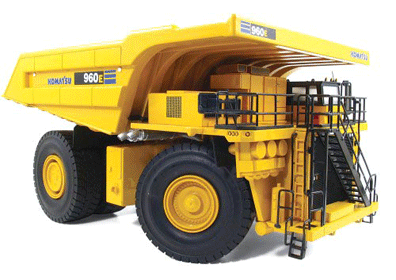 Komatsu 960E Mining Truck (Die Cast Metal)