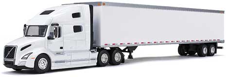 Volvo VNL 760 Sleeper Cab with 53' Trailer - Assembled -- White