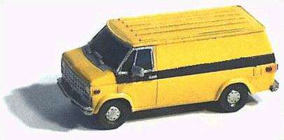 American Trucks - (Unpainted Metal Kit) -- Panel Van