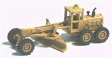 Construction Equipment (Unpainted Metal Kit) -- 120 Road Grader/Scraper