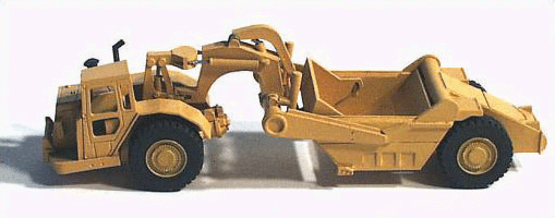 Construction Equipment (Unpainted Metal Kit) -- Scraper/Earthmover