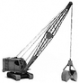Construction Equipment - Kit -- Bucyrus Erie 30-B Crane
