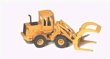 Logging Equipment (Unpainted Metal Kit) -- Log Loader
