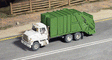 1980s Garbage Truck (Unpainted Metal Kit)
