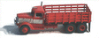 American Trucks - (Unpainted Metal Kit) -- 1939 334 Stake Truck