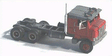 American Truck - (Unpainted Metal Kit) -- 1953 "Bullnose" Semi Tractor