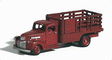 1940's Truck - Kit (Unpainted Cast Metal) -- With Stake-Body