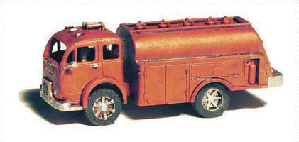 American Truck - (Unpainted Metal Kit) -- 1950s Fuel Delivery Tank Truck