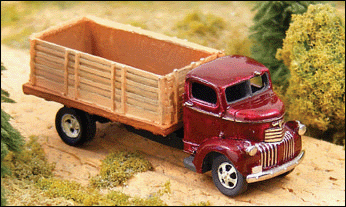 1940s GMC Cabover Grain Truck - Kit -- Unpainted