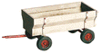 Farm Machinery (Unpainted Metal Kit) -- Bin Wagon