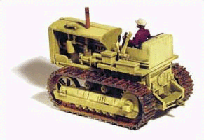 Construction Equipment (Unpainted Metal Kit) -- 1940s Tracked Crawler
