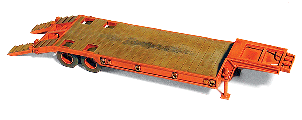 1950s 2-Axle Lowboy Trailer - Kit