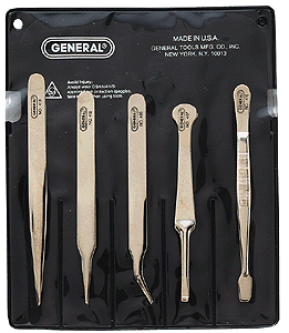 Tweezer Set -- Includes Five