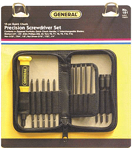 UltraTech Tool System -- Precision Screwdriver Set-19 Pieces