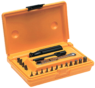 Ratchet Offset Screwdriver Set