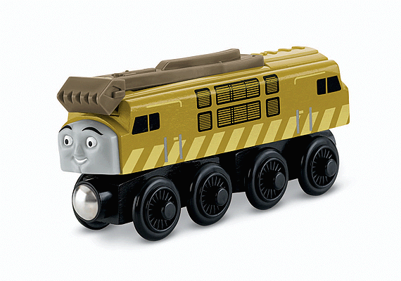 Diesel 10 - Thomas & Friends(TM) Wooden Railway -- Tan, Yellow