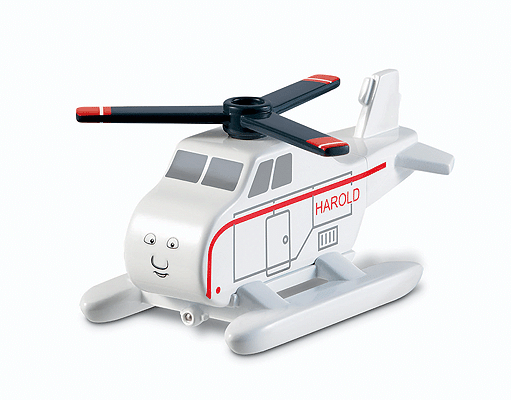 Thomas & Friends(TM) Wooden Railway -- Harold the Helicopter (white)