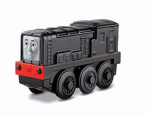 Battery Operated - Thomas & Friends(TM) Wooden Railway -- Diesel the Locomotive (black)
