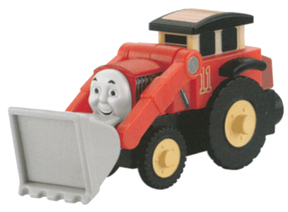 Jack the Wheel Loader - Thomas & Friends(TM) Wooden Railway -- Orange