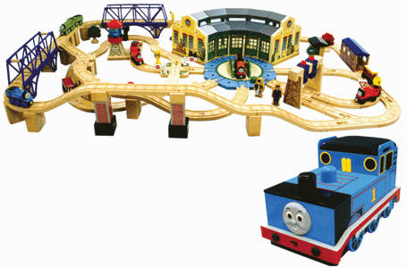 Tidmouth Shed Deluxe Train Set - Thomas & Friends(TM) Wooden Railway