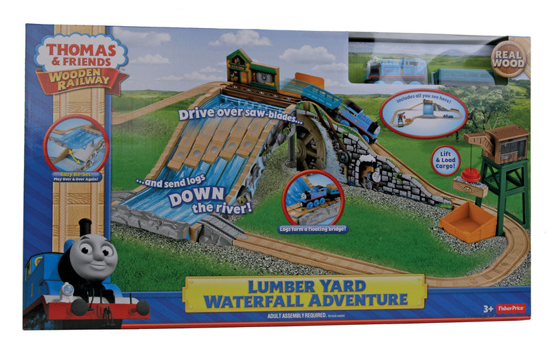 Log River Jam Train Set
